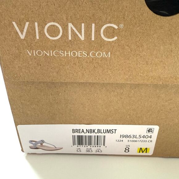 Vionic Brea Toe Post Slingback Sandal - Picture 11 of 11